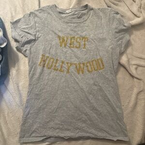 Gray West Hollywood T-Shirt